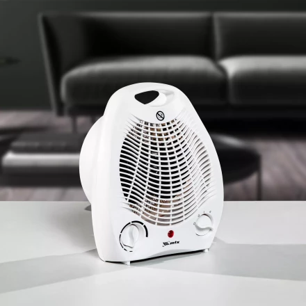 Тепловентилятор электрический, спиральный MTX FHS-2000, 3 режима, вентилятор, нагрев 1000/2000 Вт, 96413 купить в Кургане