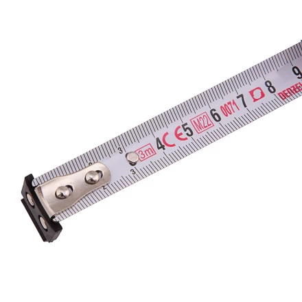 Рулетка Denzel 3м х 16мм, двухкомп. корпус, магнитный обрезиненный зацеп, 31530 купить в Кургане