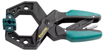 Струбцина KRAFTOOL "EcoKraft" ручная, пластиковый корпус, 0-58мм 32224-05 купить в Кургане