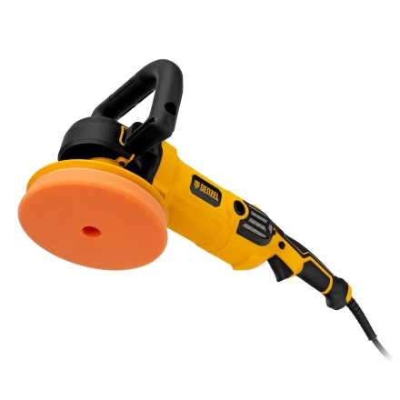 Машина полировальная Denzel CP-180, 1400 Вт, 180 мм, 0-3000 об/мин 27701 купить в Кургане