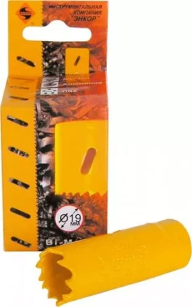 Коронка Bi-Metal Ф19 мм М42 Энкор 24319 купить в Кургане
