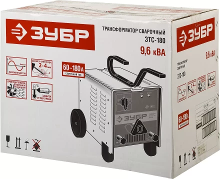 Трансформатор Зубр сварочный, 180А ЗТС-180 купить в Кургане