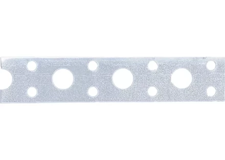Лента перфорированная вентиляционная прямая 0,55 мм LP V 2 см х 25 м цинк СИБРТЕХ 46548 купить в Кургане