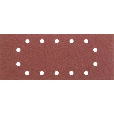 Лист шлифовальный универсальный STAYER &quot;MASTER&quot; на зажимах, 14 отверстий по периметру, для ПШМ, Р100, 115х280мм, 5шт 35469-100 купить в Кургане