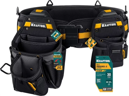 Пояс монтажника KRAFTOOL 38762 купить в Кургане
