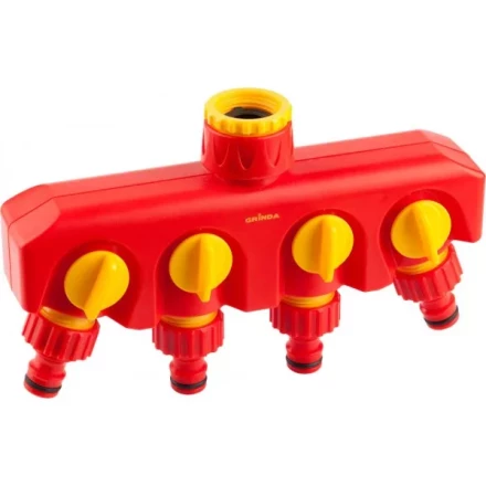 Распределитель GRINDA четырехканальный, из ударопрочной пластмассы 8-426313_z01 купить в Кургане