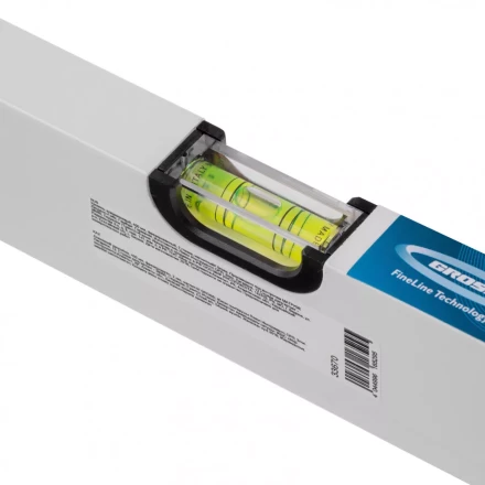 Уровень алюминиевый 400 мм фрезерованный 2 глазка магнитный Gross 33670 купить в Кургане