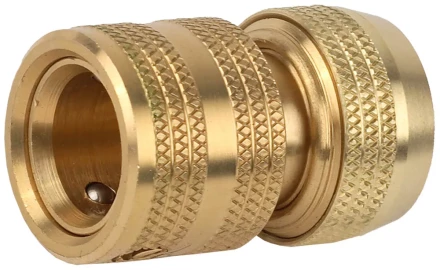 Соединитель RACO &quot;Profi&quot; (шланг-насадка) латунный с автостопом, 1/2&quot; 4246-55005B купить в Кургане