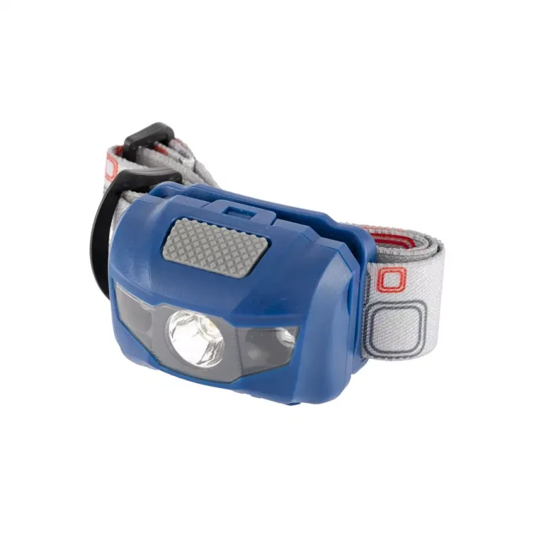 Фонарь налобный Space ABS пластик 4 режима 1 Вт LED х 120 Лм 2 red Led 8 часов 3хААА Stern 90568 купить в Кургане