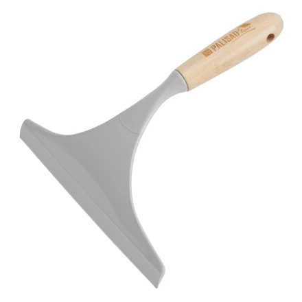 Водосгон оконный 235х230 мм, бамбуковая рукоятка, Home// Palisad 93569 купить в Кургане