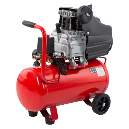 Компрессор воздушный MTX 58003, DC1500L/24, 1,5 кВт, 24 л, 210 л/мин купить в Кургане