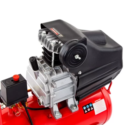 Компрессор воздушный MTX 58003, DC1500L/24, 1,5 кВт, 24 л, 210 л/мин купить в Кургане