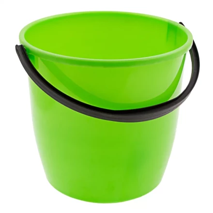 Ведро пластмассовое круглое 13 л, с крышкой, Light Elfe 92940 купить в Кургане