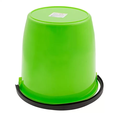 Ведро пластмассовое круглое 13 л, с крышкой, Light Elfe 92940 купить в Кургане