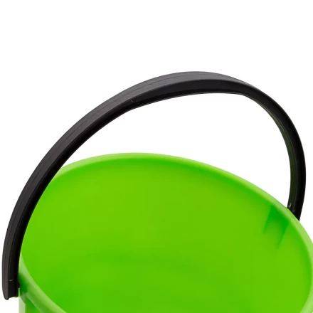 Ведро пластмассовое круглое 13 л, с крышкой, Light Elfe 92940 купить в Кургане