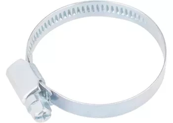 Хомуты из нержавеющей стали стандартное болтовое крепление 70-90 мм 25 шт ширина 9мм СИБРТЕХ 47586 купить в Кургане