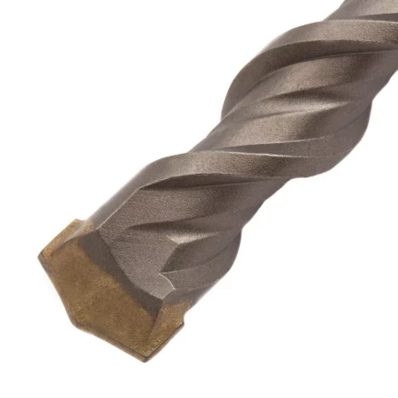 Бур по бетону Denzel, двойная спираль, три пылеотводящие кромки, 22 x 600 мм, 705055 купить в Кургане