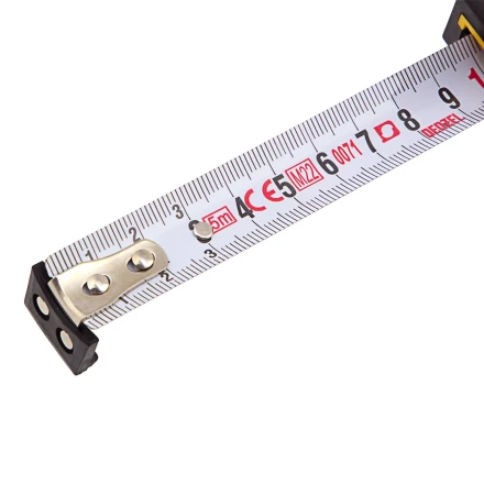 РулеткаDenzel 5м х 19мм, двухкомп. корпус, магнитный обрезиненный зацеп, 31531 купить в Кургане