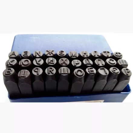 Клеймо буквенное 3мм купить в Кургане