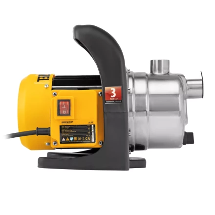 Садовый поверхностный насос Denzel GPL800Х 97302, 800 Вт, 3200 л/ч, подъем 42 м, нержавейка купить в Кургане