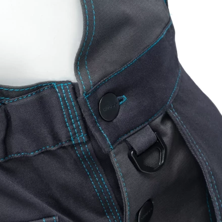 Полукомбинезон профессиональный рабочий Gross 90442, 97% хлопок 3% спандекс, M купить в Кургане