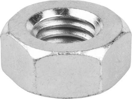 Гайка ЗУБР &quot;МАСТЕР&quot; шестигранная ГОСТ 5927-70, класс прочности 6, оцинкованная,  M10, 5кг 303550-10 купить в Кургане