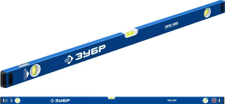 ЗУБР ПРО, 1500 мм, уровень с усиленным профилем, Профессионал (34590-150) купить в Кургане