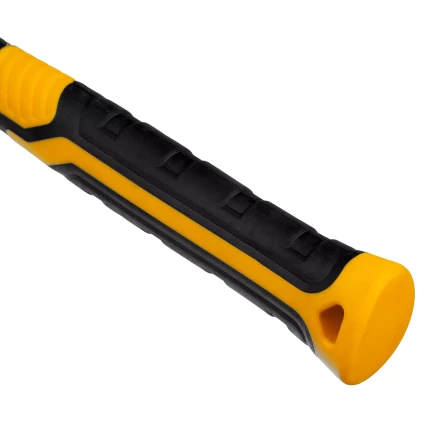 Киянка резиновая, 450 г, черная, фибергласовая рукоятка c TPR покрытием Denzel 11144 купить в Кургане