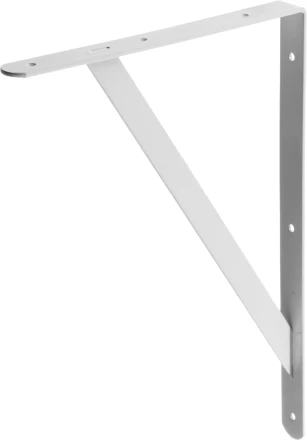 Уголок-кронштейн STAYER &quot;MASTER&quot;, усиленный, 400х280х30х4мм, белый 37423-1 купить в Кургане