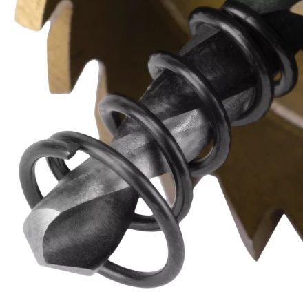 Коронка по металлу HSS, 28 мм, нитридтитановое покрытие Denzel 724106 купить в Кургане