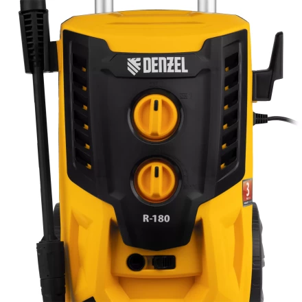 Моечная машина высокого давления Denzel R-180 58238, 2200 Вт, 180 бар, 380 л/ч, колесная купить в Кургане