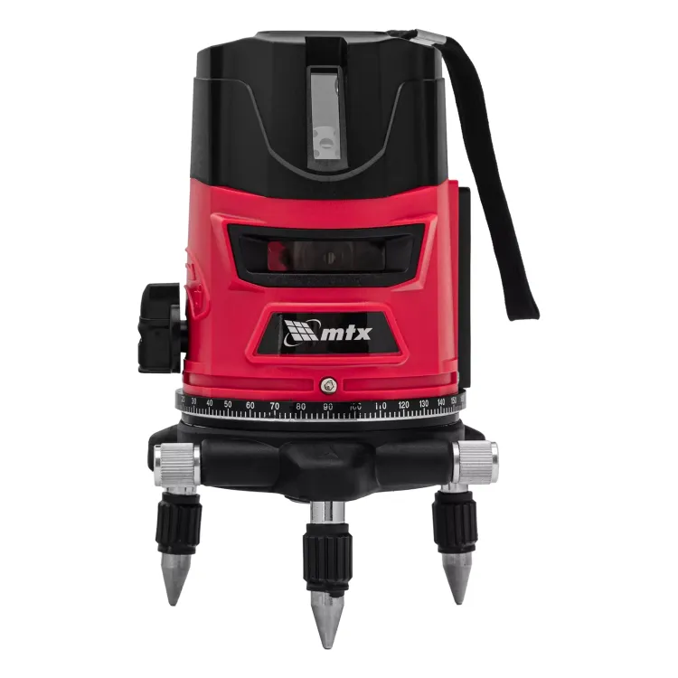 Лазерный уровень MTX CRX-30R, 30 м, красный луч, батарейки, резьба 5/8" 35030 купить в Кургане