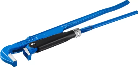 Ключ трубный рычажный ЗУБР &amp;quot;ПРОФЕССИОНАЛ&amp;quot;, прямые губки, цельнокованый, Сr-V, № 2,  1,5&amp;quot; 27335-2_z01 купить в Кургане