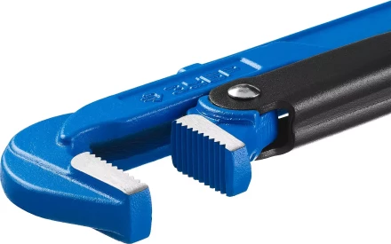 Ключ трубный рычажный ЗУБР &amp;quot;ПРОФЕССИОНАЛ&amp;quot;, прямые губки, цельнокованый, Сr-V, № 2,  1,5&amp;quot; 27335-2_z01 купить в Кургане