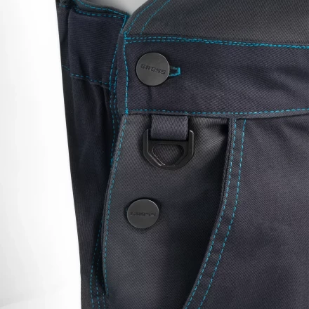 Полукомбинезон профессиональный рабочий Gross 90443, 97% хлопок 3% спандекс, L купить в Кургане