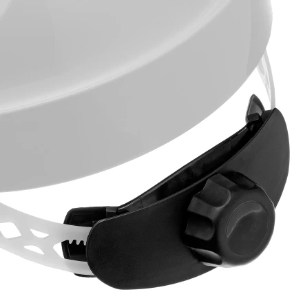 Каска защитная ударопр. Denzel «Форвард» (К-05),ABS/PC,комплект со встроен.очк.ОЧК-05 Форвард,белая 89205 купить в Кургане