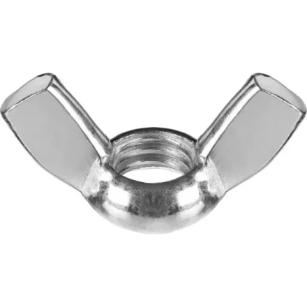 Гайка ЗУБР &quot;МАСТЕР&quot; барашковая, DIN 315, оцинкованная, M6, 5кг 303730-06 купить в Кургане