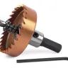 HSS-TiN коронка MESSER 45мм с центр. сверлом и толкающей пружиной для  лист. материала  до 2 мм ц/х купить в Кургане