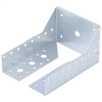 Опора бруса закрытая, 2 мм, OBR Z-100х140х76 мм, цинк  СИБРТЕХ Россия 46535 купить в Кургане