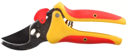 Секатор GRINDA &quot;МИНИ&quot; с 2-комп. ручками, увеличенный захват, макс. диаметр реза - 10мм, 180мм 8-423291 купить в Кургане