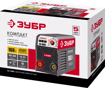 Сварочный инвертор ММА СА-160К серия МАСТЕР купить в Кургане