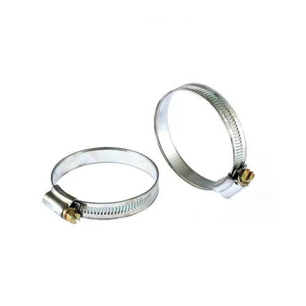 Хомуты металлические червячные 44-64 мм ширина 12 мм английский тип W1 2 шт Сибртех 47670 купить в Кургане