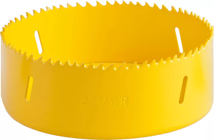 Коронка STAYER "PROFESSIONAL" Би-металлическая, универсальная, d=121мм 29547-121 купить в Кургане