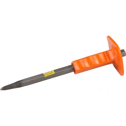 Зубило STAYER &quot;PROFI&quot; пикообразное с протектором, 300мм 2142-30 купить в Кургане