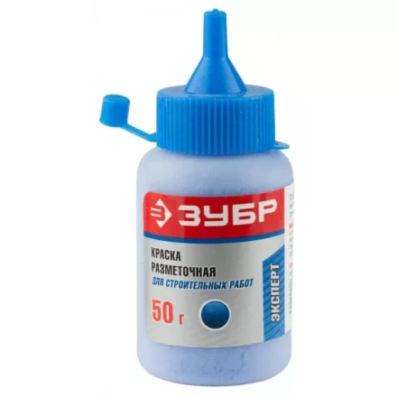 Краска ЗУБР разметочная для строительных работ, синяя, 50г 4-06405-1_z01 купить в Кургане