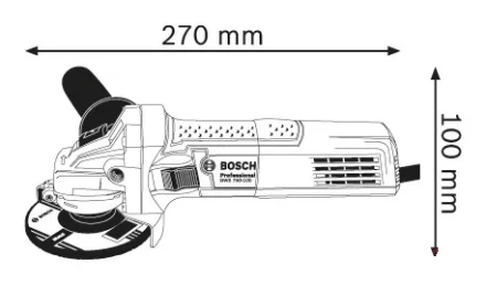 УШМ BOSCH GWS 750-115 (0.601.394.0R0) купить в Кургане