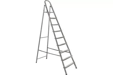 Стремянка стальная ВИХРЬ СС 1х9 73/5/1/28 купить в Кургане