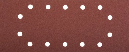 Лист шлифовальный ЗУБР &quot;МАСТЕР&quot;, 14 отверстий, для ПШМ на зажимах, Р120, 115х280мм, 5шт 35594-120 купить в Кургане