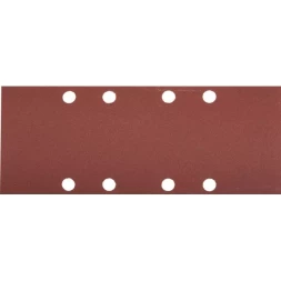 Лист шлифовальный ЗУБР &quot;МАСТЕР&quot;, 8 отверстий, для ПШМ на зажимах, Р320, 93х230мм, 5шт 35591-320