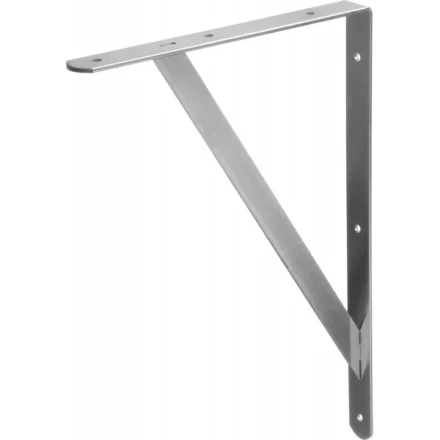 Уголок-кронштейн STAYER &quot;MASTER&quot;, усиленный, 400х280х30х4мм, оцинкованный 37423-5 купить в Кургане